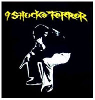 9 Shocks Terror- Guy With Gun back patch (bp646)