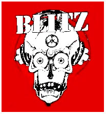 Blitz- Skull back patch (bp687)