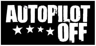 Autopilot Off- Logo cloth patch (cp330) (Discontinued style! Sale price!)