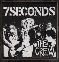 7 Seconds- The Crew cloth patch (cp602)