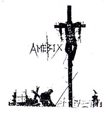 Amebix- Crucifix cloth patch (cp644)