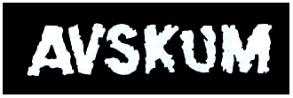 Avskum- Logo cloth patch (cp648)