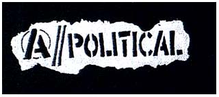 A Political cloth patch (cp668)