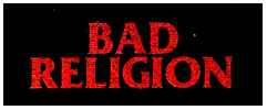 Bad Religion- Red Logo cloth patch (cp829)