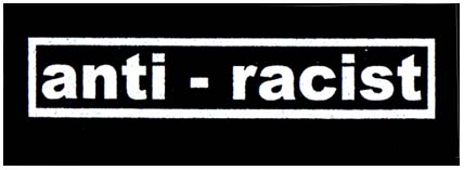 Anti-Racist cloth patch (cp836)