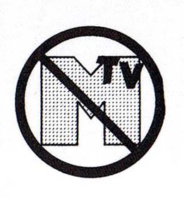 Anti MTV cloth patch (cp879)