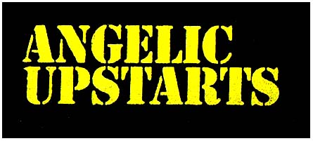 Angelic Upstarts- Logo cloth patch (cp880)