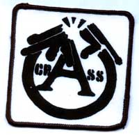 Crass- Cracked Gun Screened Patch (sp1054)