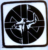 Crass- Lady Justice Screened Patch (sp1109)