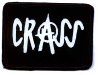 Crass- Logo Screened Patch (sp1038)