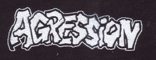 Agression- Logo cloth patch (cp138)