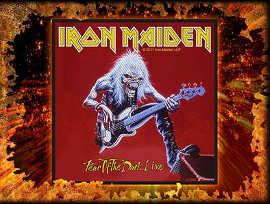 Iron Maiden- Fear Of The Dark Live Woven Patch (EP516) (Import)