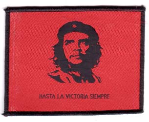 Che Guevara- Hasta La Victoria Siempre embroided patch