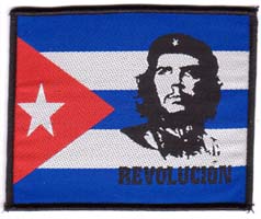 Che Guevara- Revolucion Flag embroidered patch