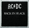 AC/DC- Back In Black embroidered patch