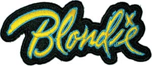 Blondie- Logo embroidered patch