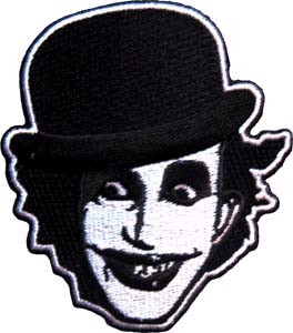 Adicts- Face Die Cut embroidered patch