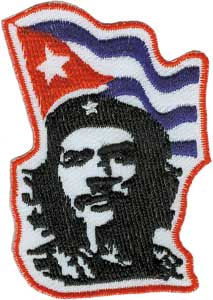 Che Guevara- Che With Flag embroidered patch