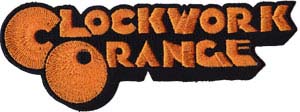 Clockwork Orange- Logo embroidered patch