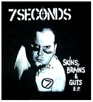 7 Seconds- Skins Brains Guts back patch (bp3)