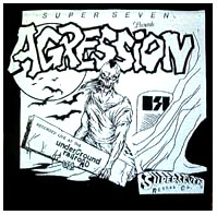 Aggression- Nardcore back patch (bp13)