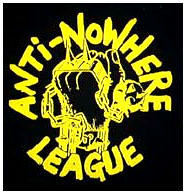 Anti Nowhere League- Spiked Fist back patch (bp22)
