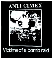 Anti Cimex- Victims Of A Bomb Raid Back Patch (bp19)