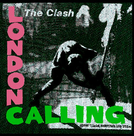 Clash- London Calling embroidered patch