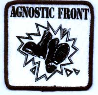 Agnostic Front- Boots Screened Patch (sp1025)