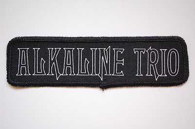 Alkaline Trio- Logo screened patch (sp1145)
