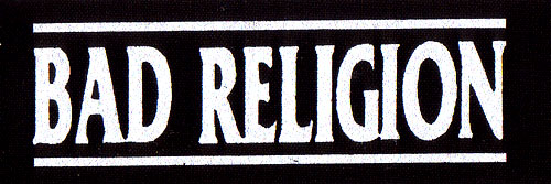 Bad Religion- Logo cloth patch (cp1008)