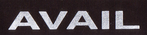 Avail- Logo cloth patch (cp1023)