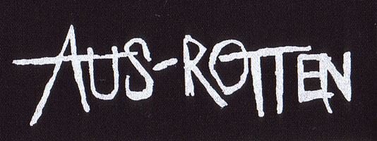 Aus Rotten- Logo cloth patch (cp1122)
