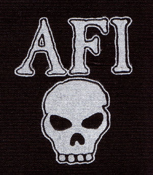 AFI- Skull cloth patch (cp978)