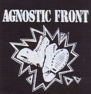Agnostic Front- Boots cloth patch (cp1045)