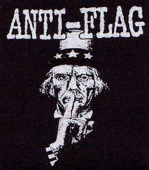 Anti Flag- Uncle Sam cloth patch (cp1000)