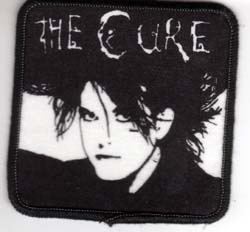 Cure- Robert Smith screened patch