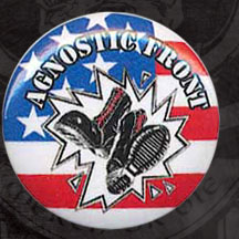 Agnostic Front- Boots & Flag pin (pin291)