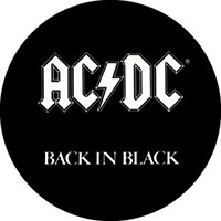 AC/DC- Back In Black pin (pin486)