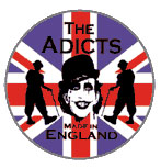 Adicts- Made In England pin (pin110)