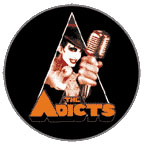 Adicts- Monkey In Triangle pin (pin111)