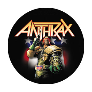 Anthrax- Dredd pin (pin129)