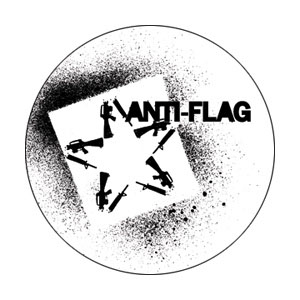 Anti Flag- Star Stencil pin (pin251)