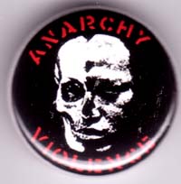 Anarchy Violence (GISM) pin (pin565)