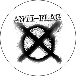 Anti Flag- X Logo pin (pin57)