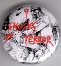 9 Shocks Terror- Cop Shooting Kid pin (pin740)