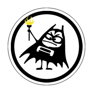 Aquabats- Torch pin (pin87)