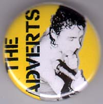 Adverts- Singer pin (pin874)