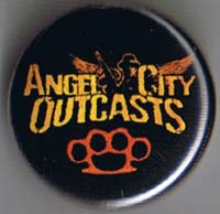 Angel City Outcasts- Brass Knuckles pin (pin957)