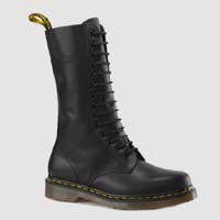 14 Eye Black Smooth Dr. Martens Boot